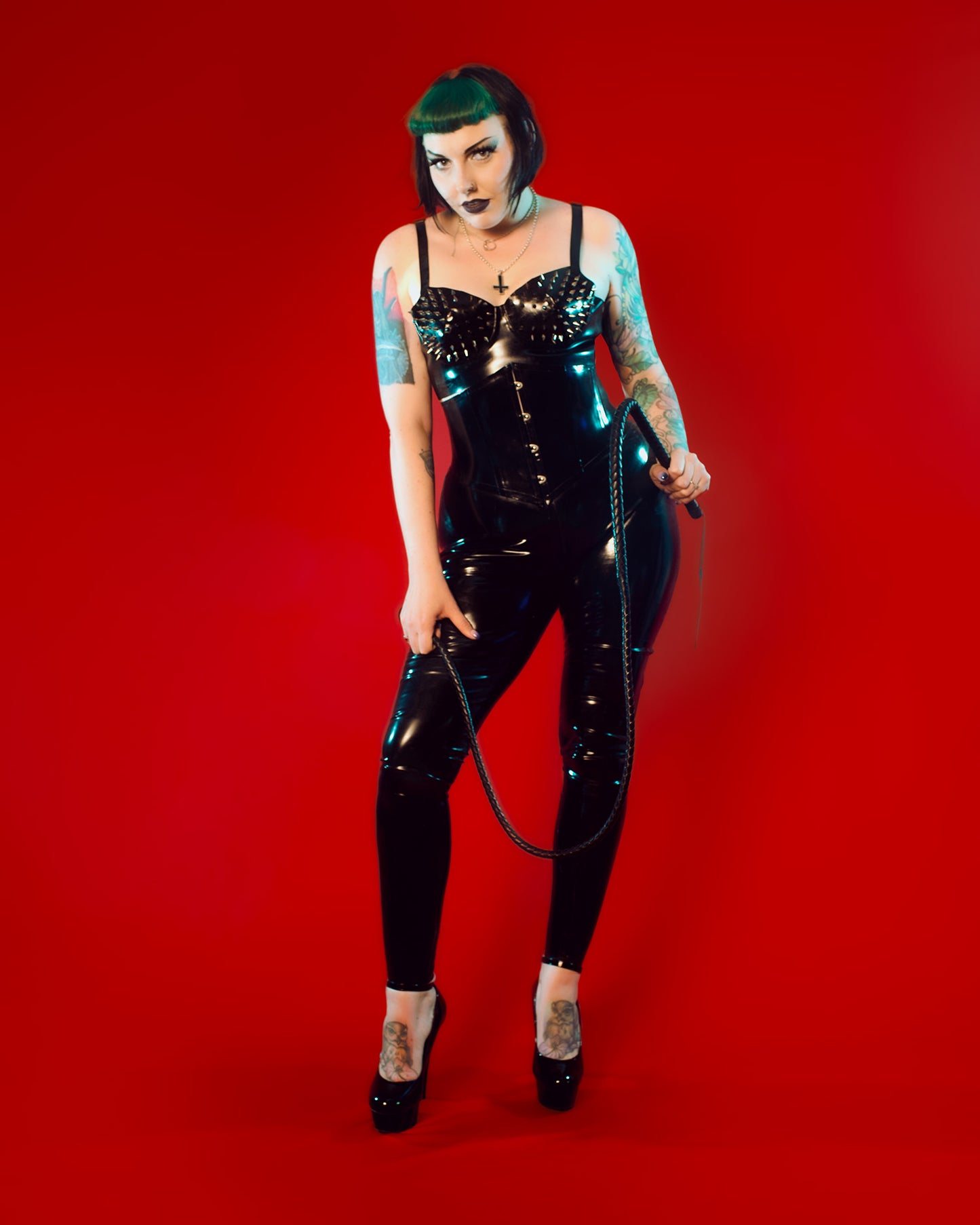 Latex Waist Cincher Corset