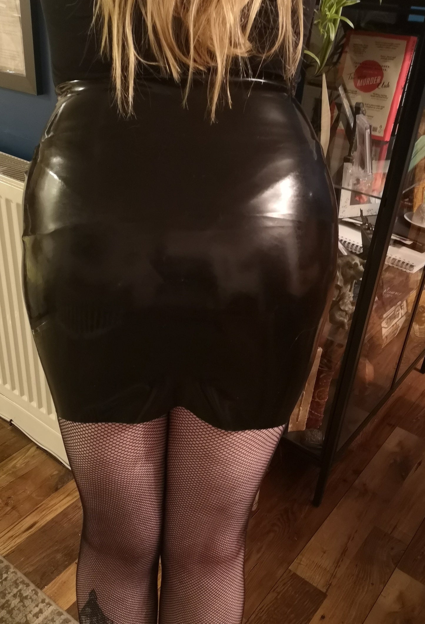Latex Mini Skirt