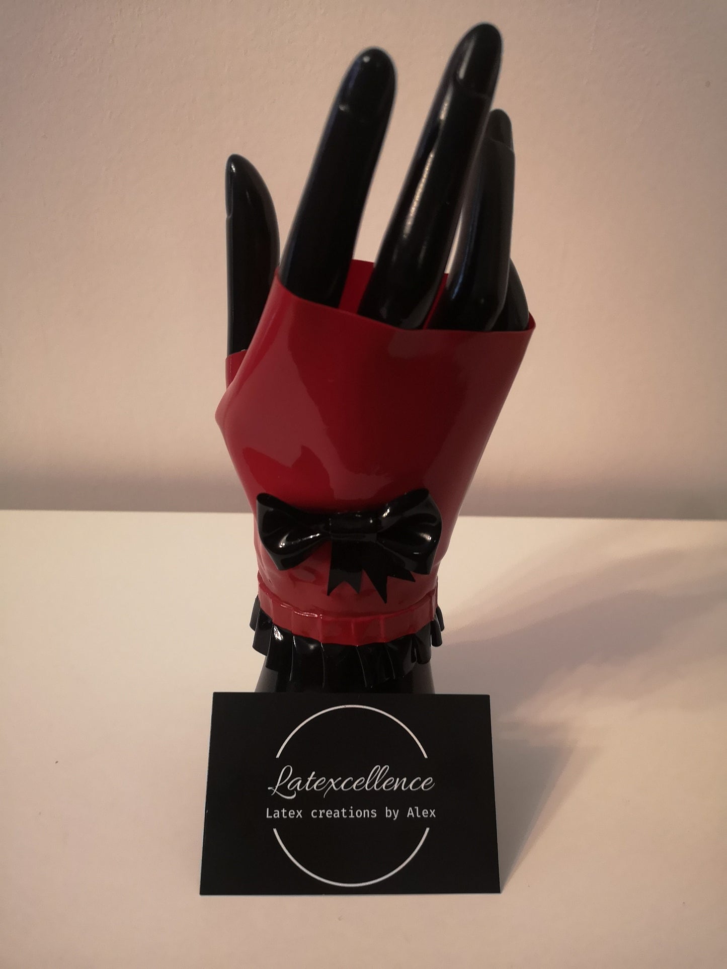 Latex Gloves with Bow