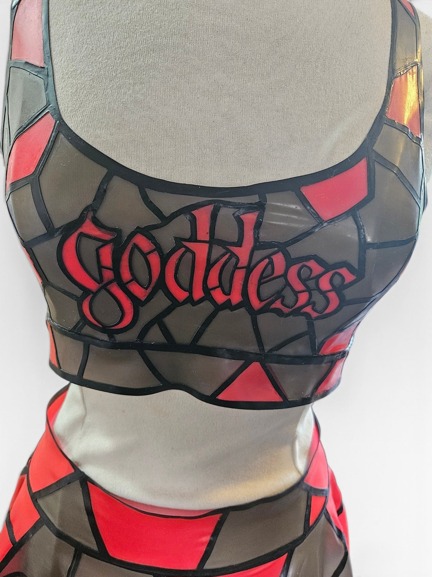 Stained Glass 'Goddess' Bralette