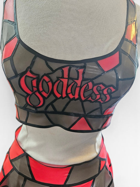Stained Glass 'Goddess' Bralette