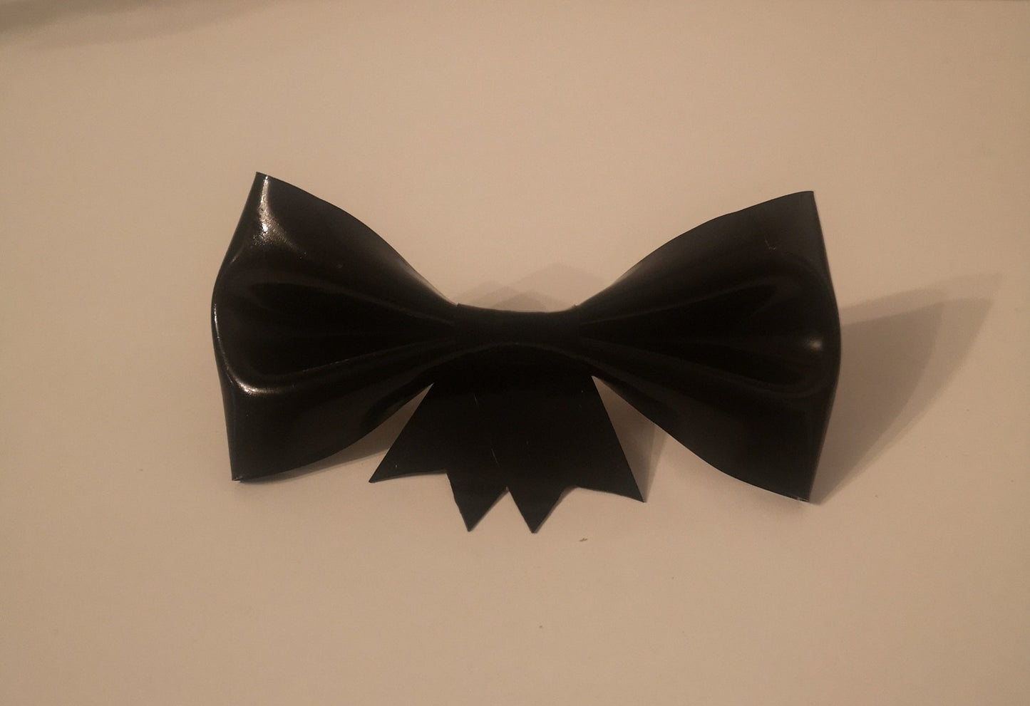 Latex Bow Metal Hair Clip