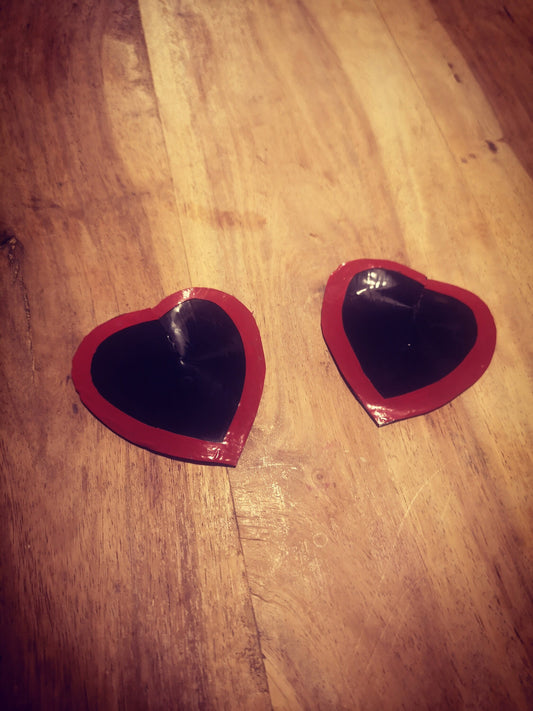 Latex Heart Pasties