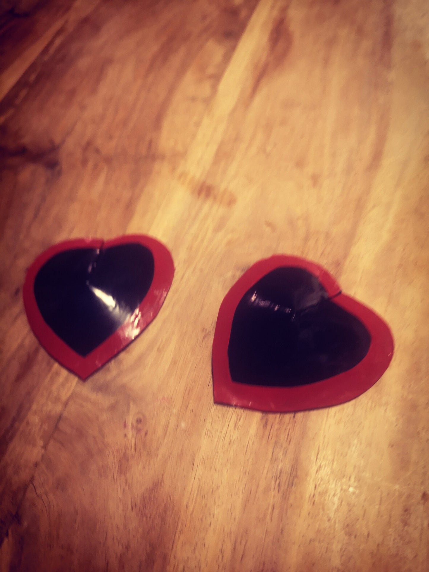 Latex Heart Pasties