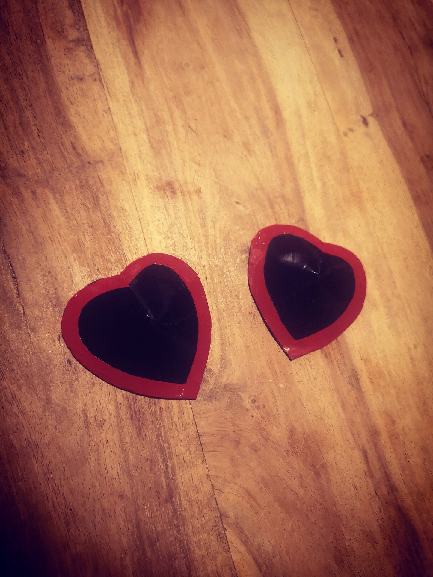 Latex Heart Pasties